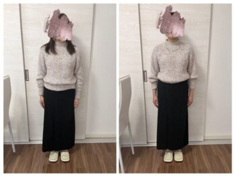 【お客様レポート】骨格ストレートのベストの着こなし